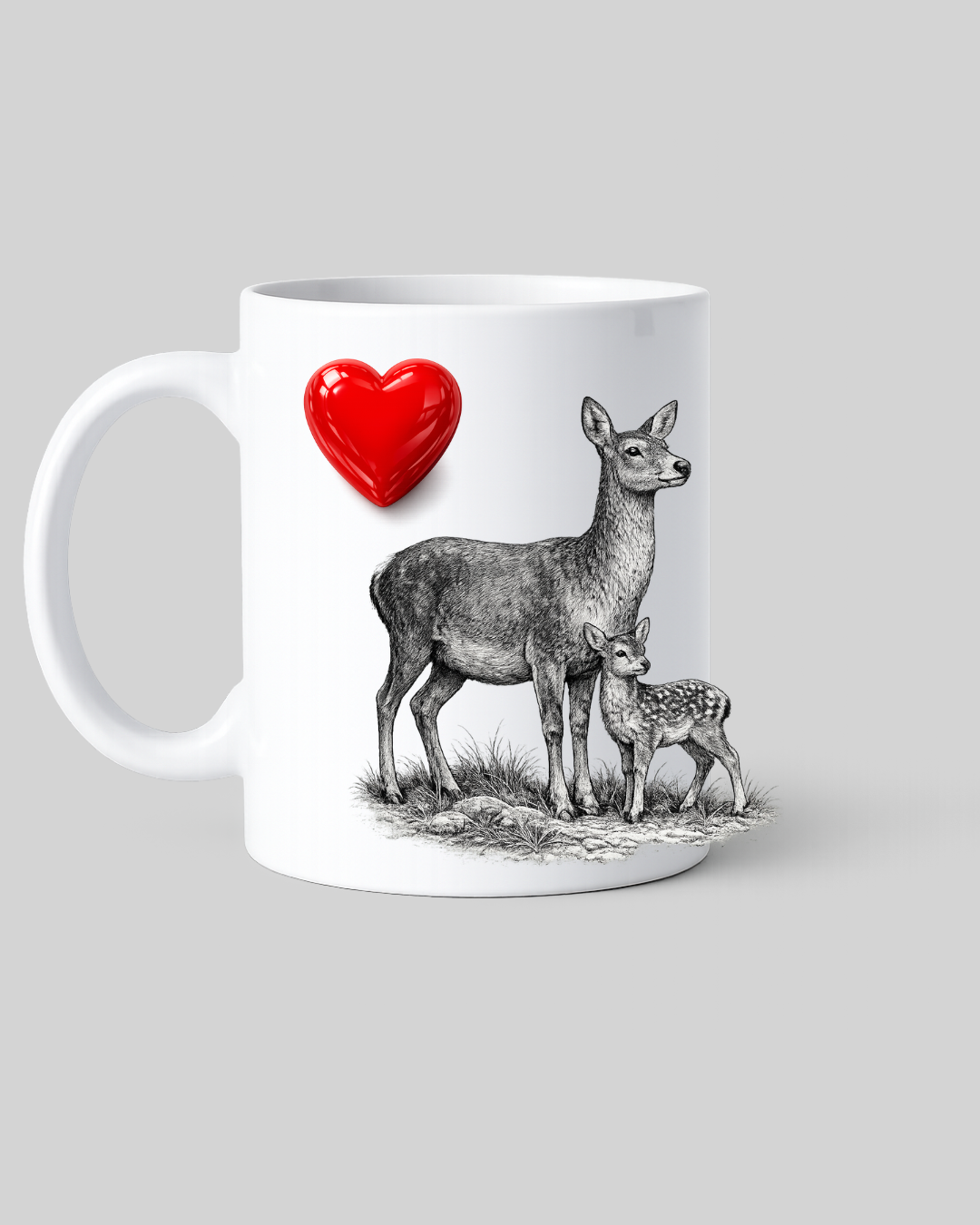 Bergtiere Muttertag Tasse