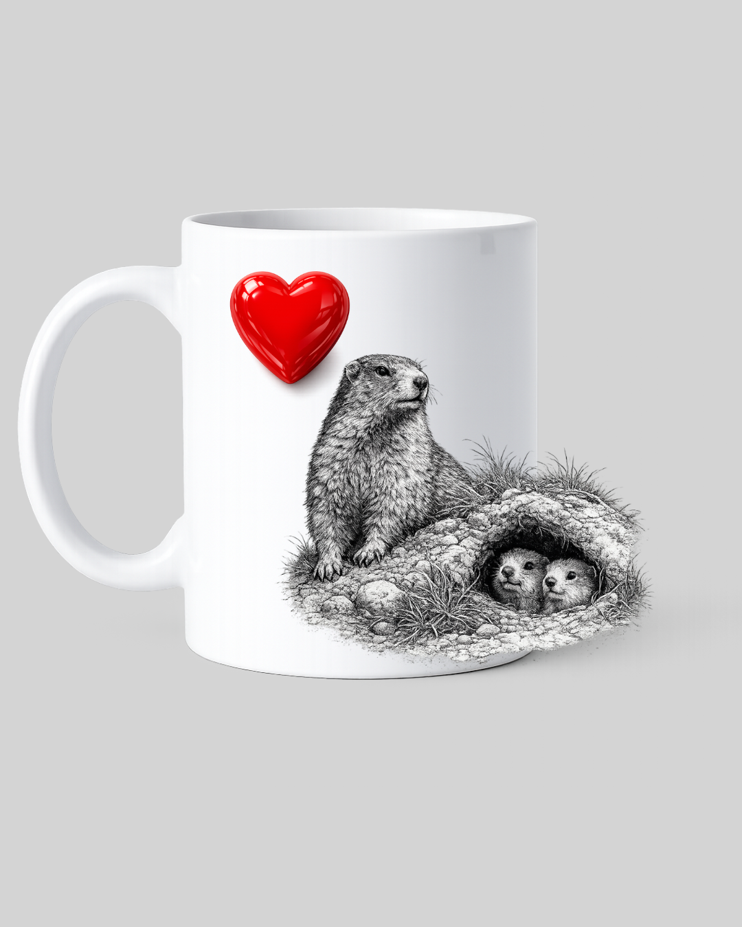Bergtiere Muttertag Tasse