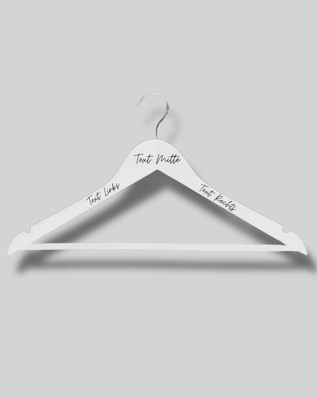 Hochzeitsbügel - Wunschtext