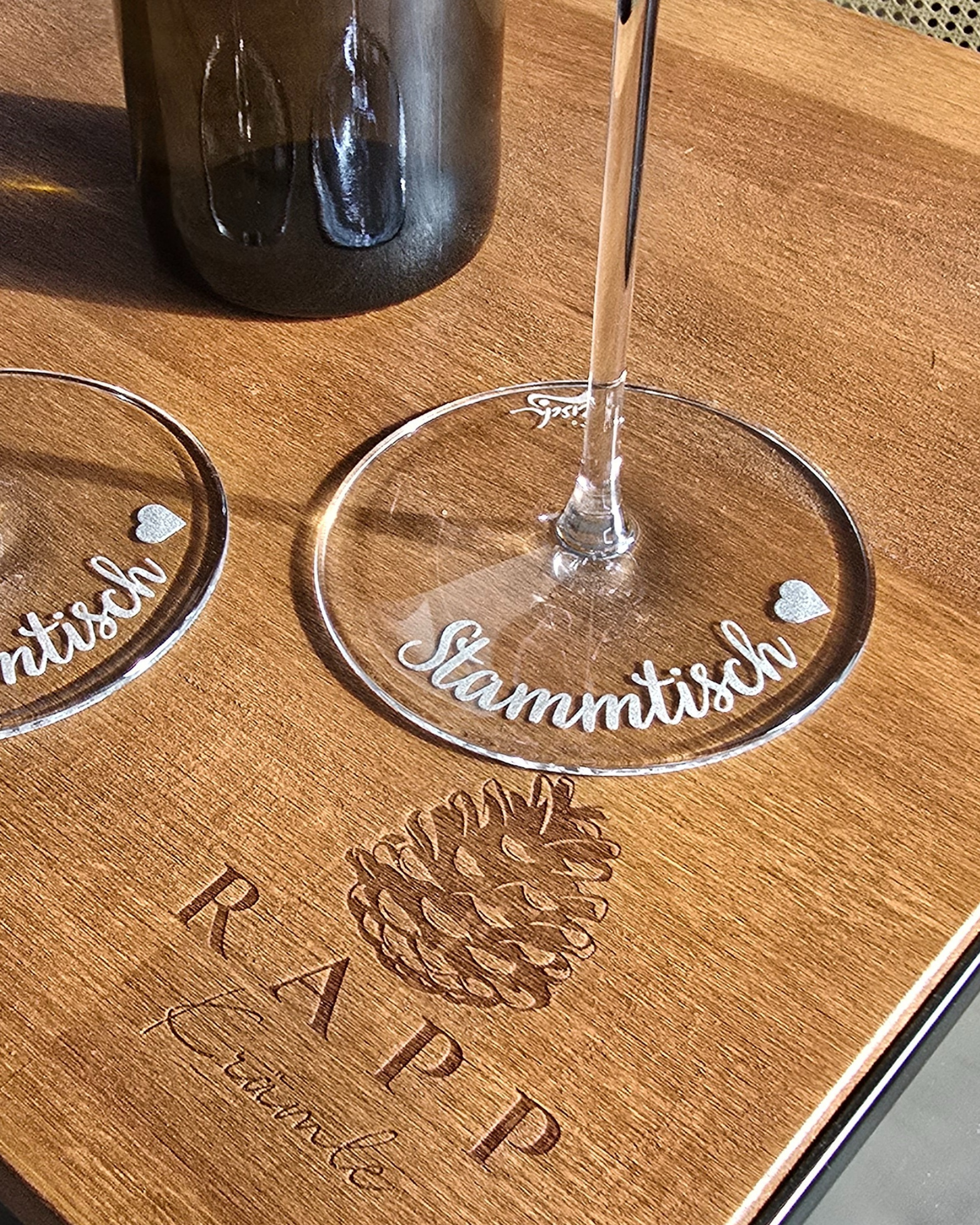 WMF Weinglas - Bodenlaserung