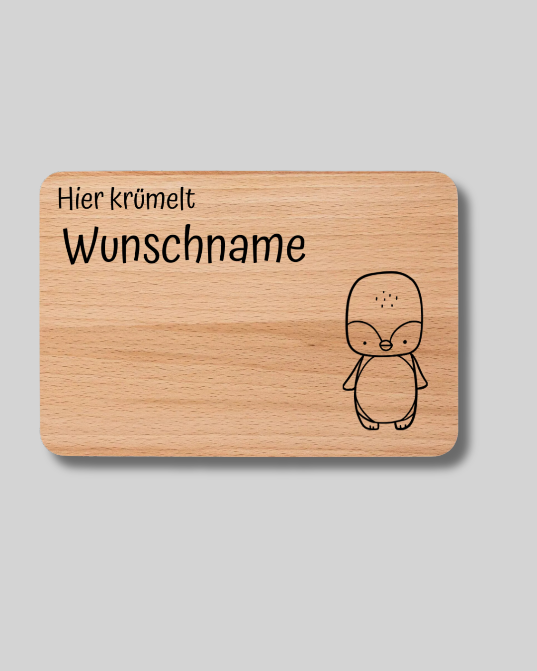 Hier krümelt ... - Vesperbrett