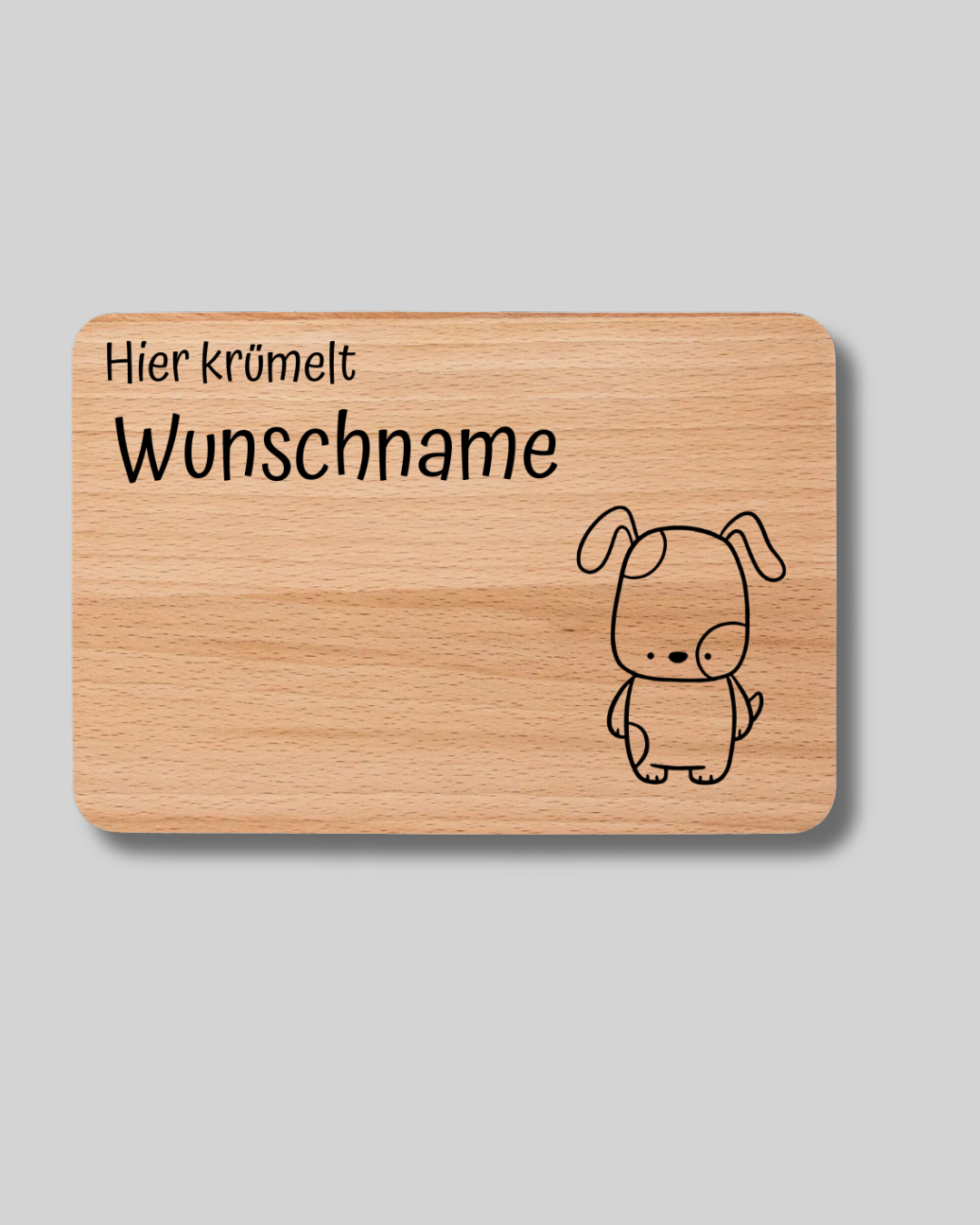 Hier krümelt ... - Vesperbrett