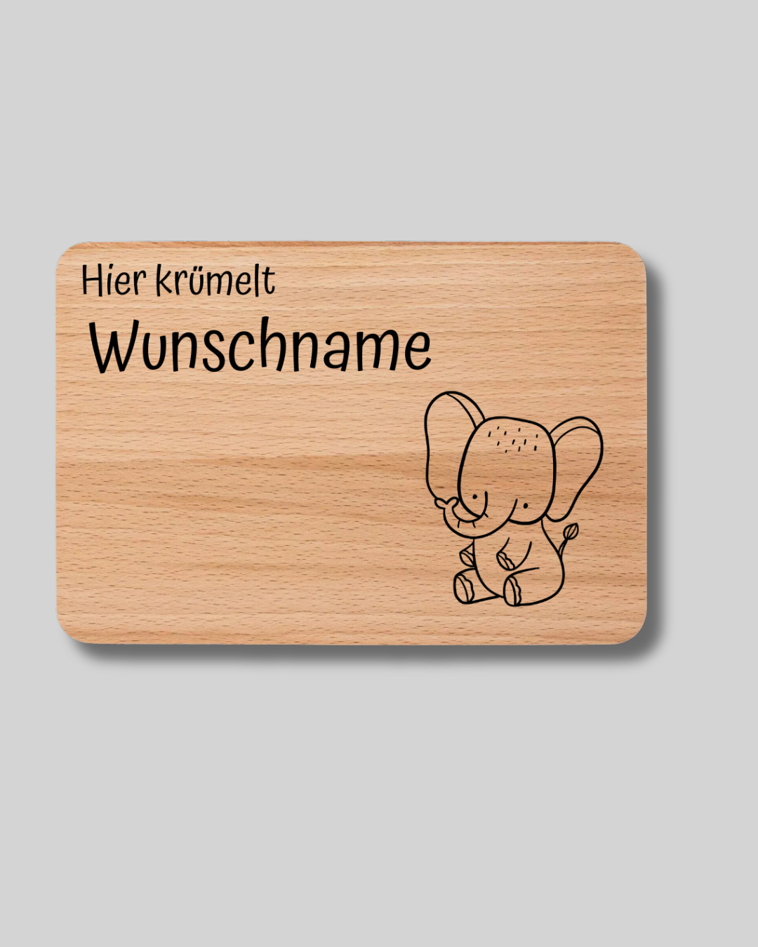 Hier krümelt ... - Vesperbrett