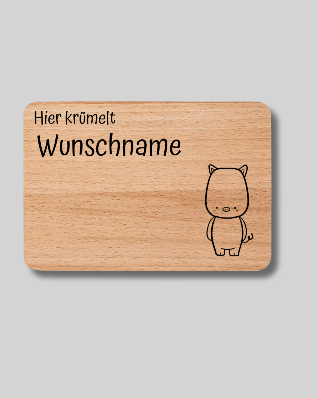 Hier krümelt ... - Vesperbrett