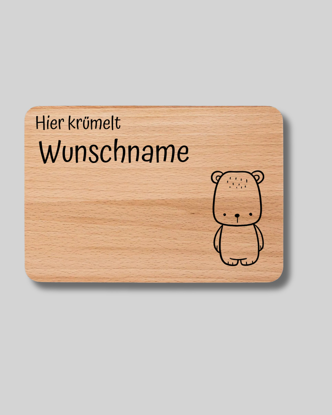 Hier krümelt ... - Vesperbrett