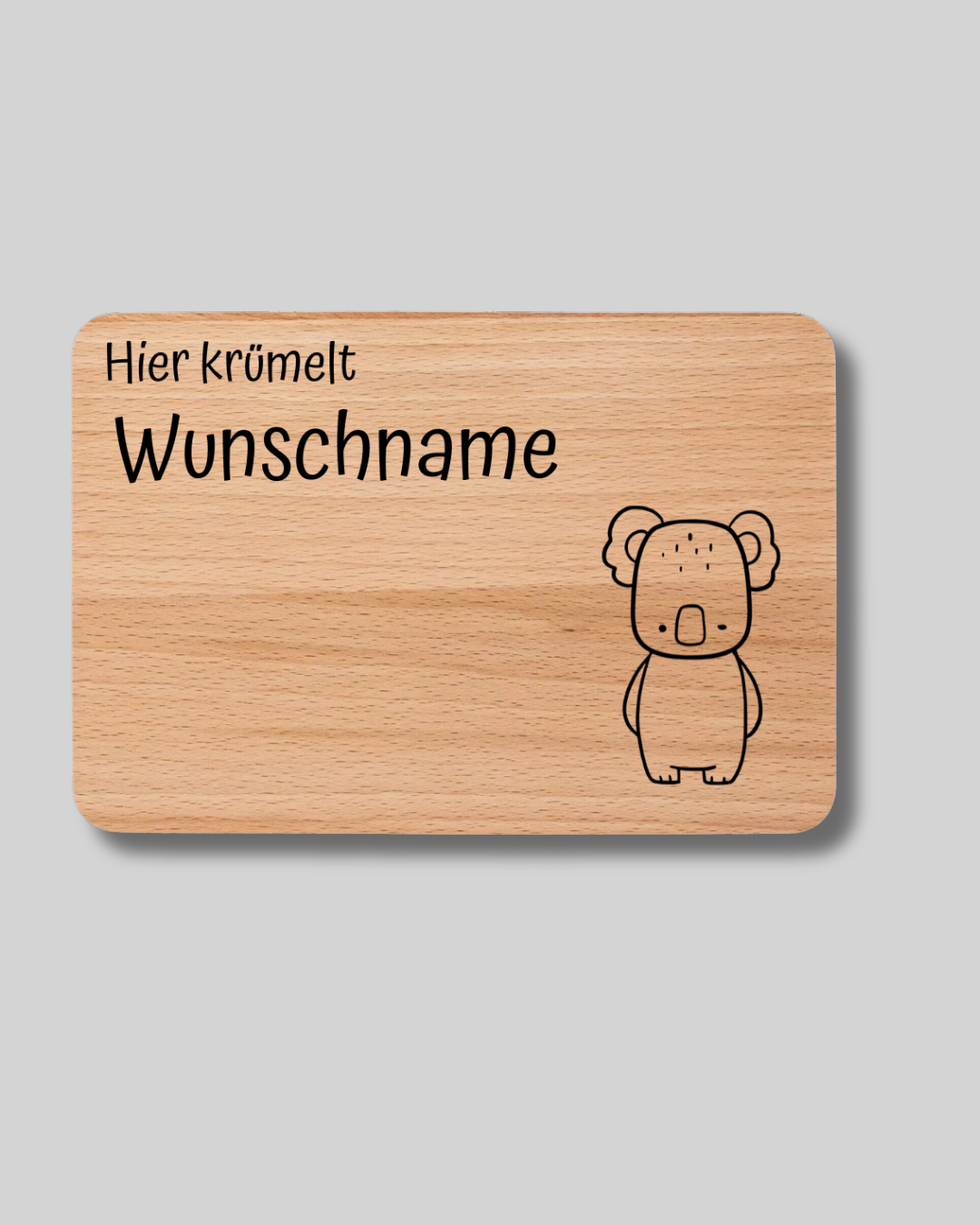 Hier krümelt ... - Vesperbrett