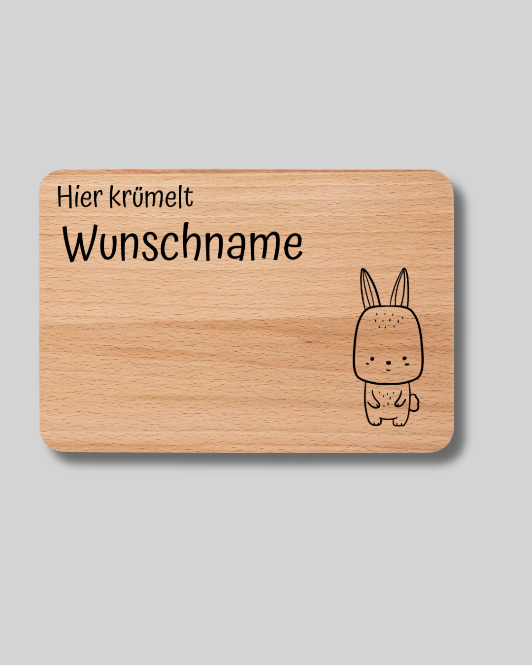 Hier krümelt ... - Vesperbrett