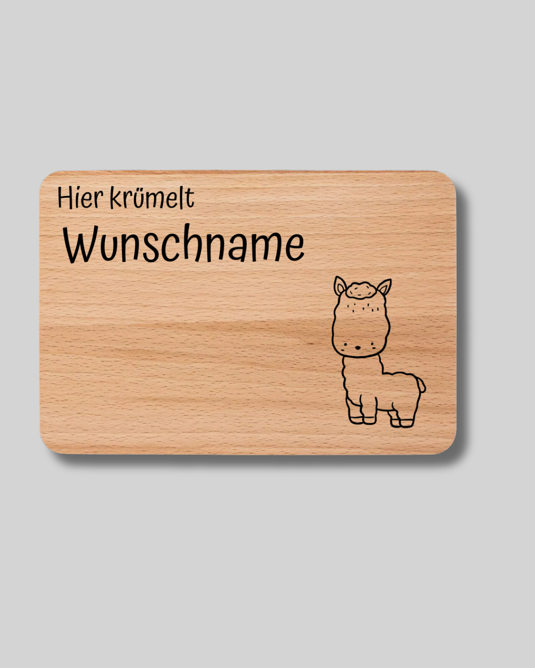 Hier krümelt ... - Vesperbrett